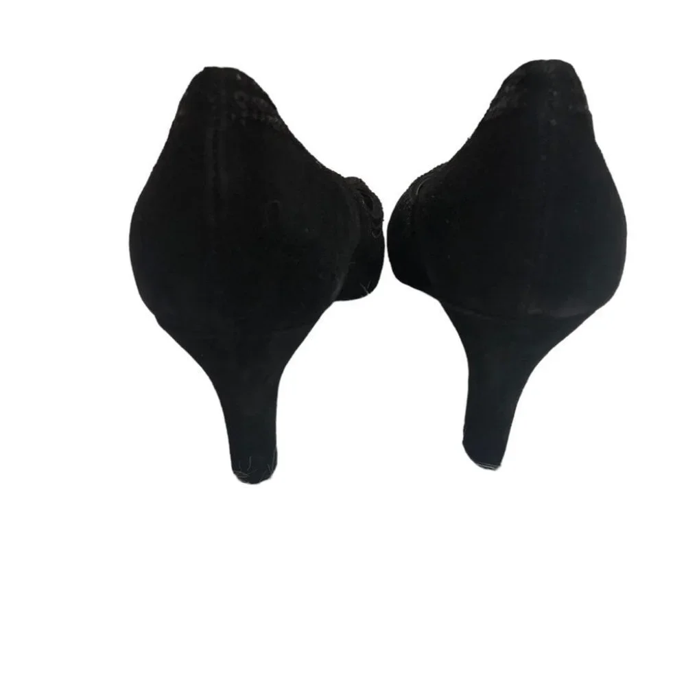 Ann Taylor Loft Black Heels - Picture 8 of 9
